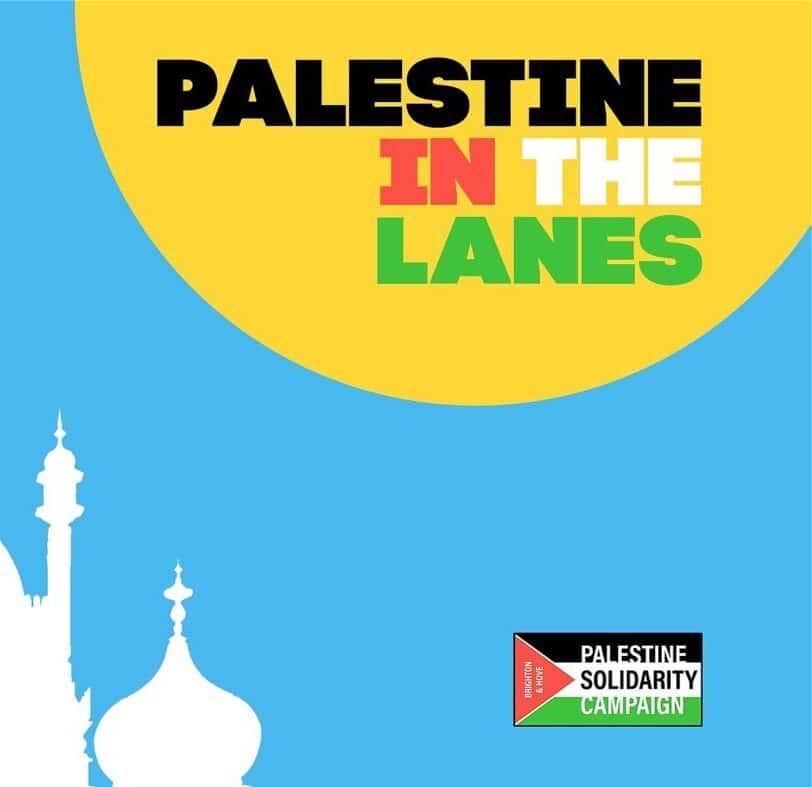 Brighton & Hove PSC: Palestine in the Lanes
