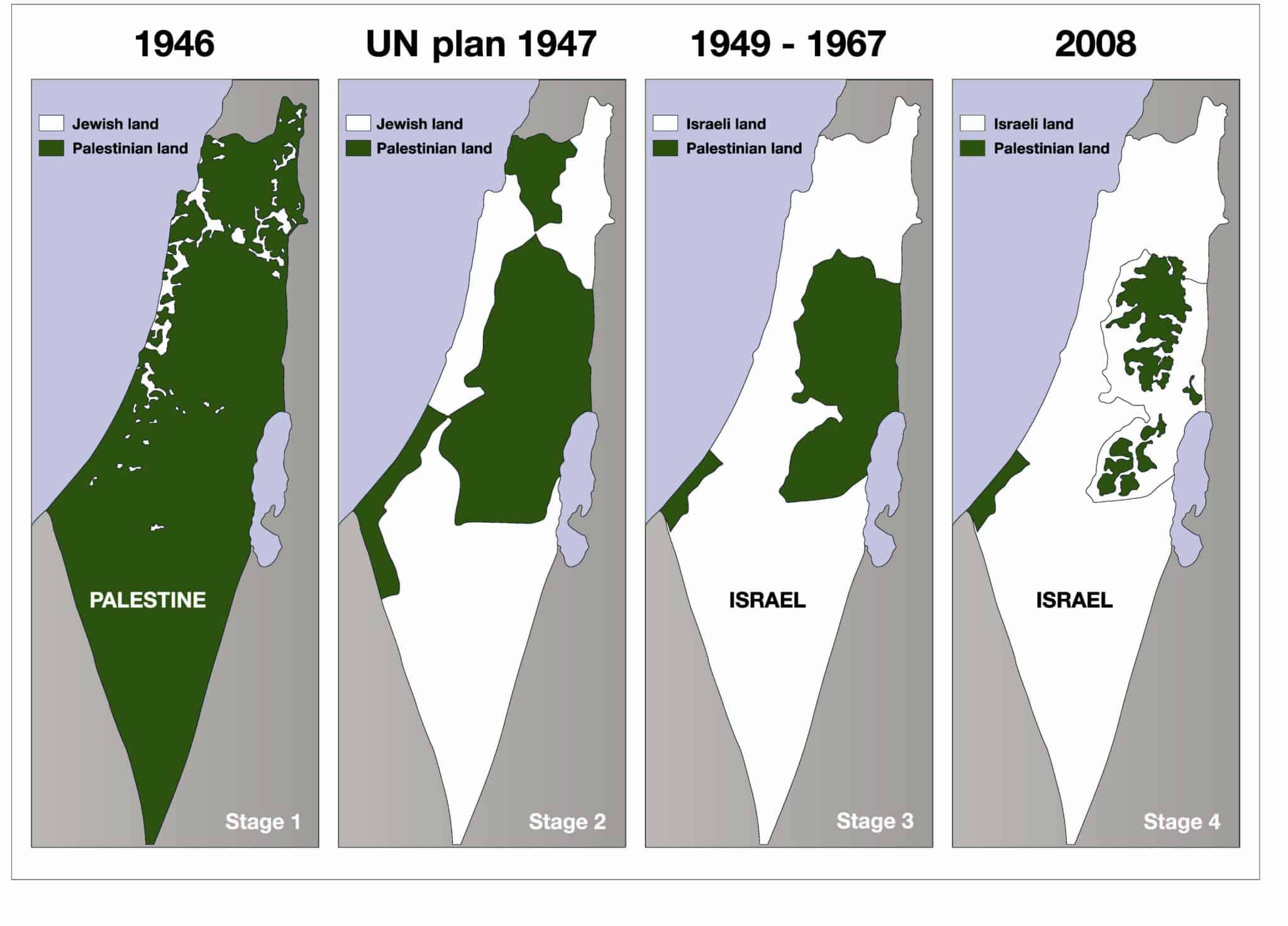 PSC Disappearing Palestine Maps 2008 Palestine Solidarity Campaign PSC Disappearing Palestine Maps 2008 Palestine Solidarity Campaign