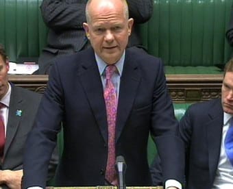 William Hague, Commons