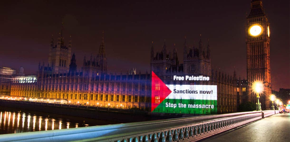Mass Lobby of Parliament for Gaza