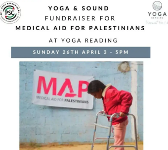 East Berkshire PSC - Yoga fundraiser for Palestine in Reading