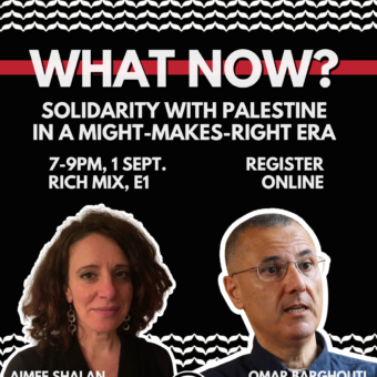 What now? Solidarity with Palestine in a might-makes-right era