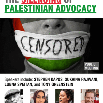 The Silencing of Palestinian Advocacy