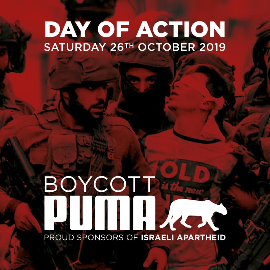 Round two: Boycott Puma Day of Action