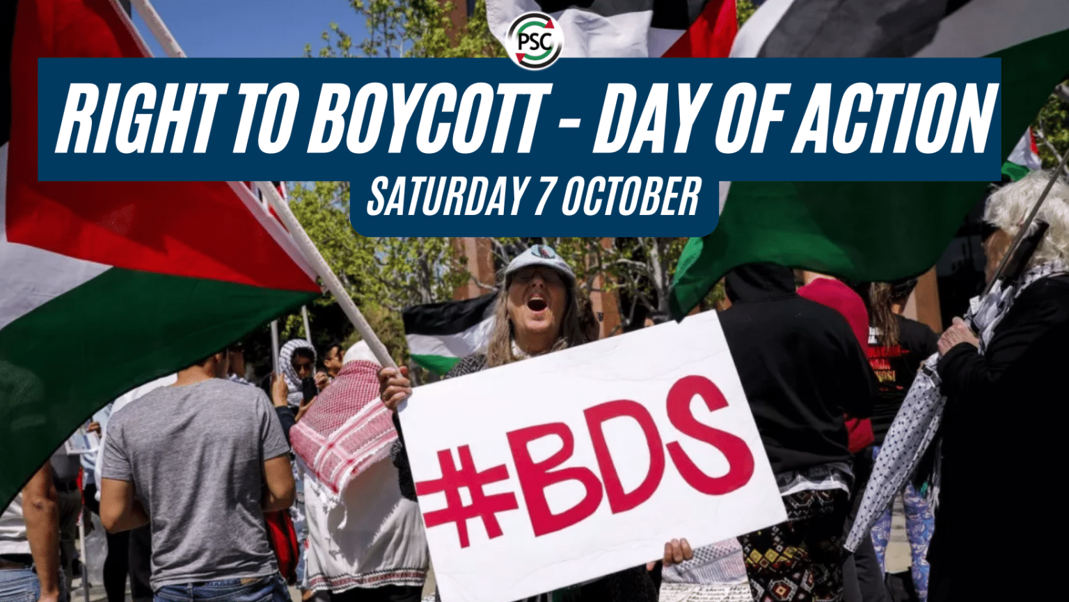 Right to Boycott Day of Action Palestine Solidarity Campaign