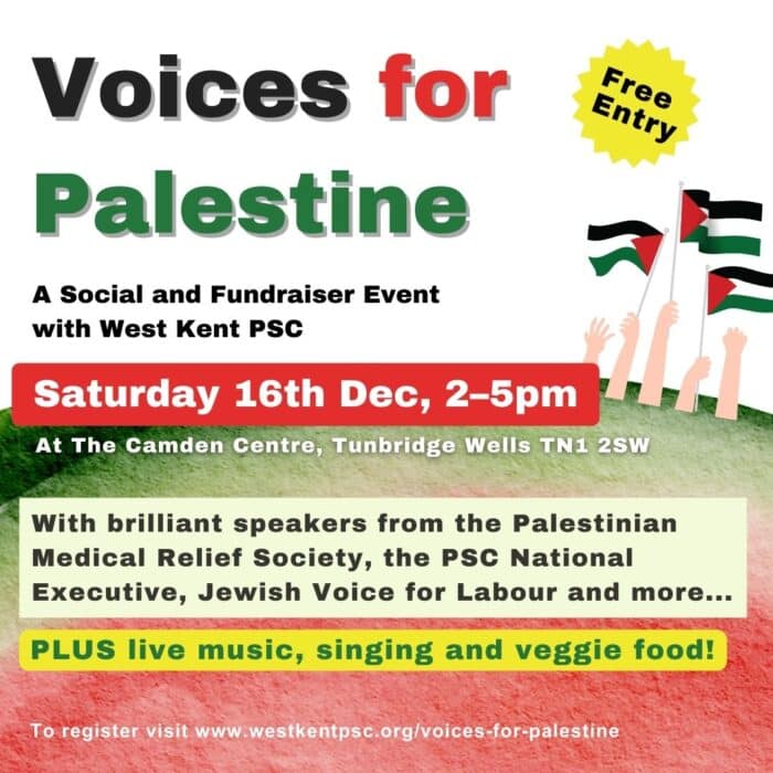 West Kent PSC: Voices for Palestine