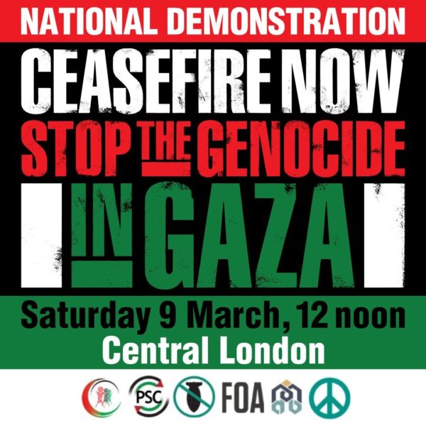 National Demonstration - Ceasefire NOW - Stop the Genocide in Gaza