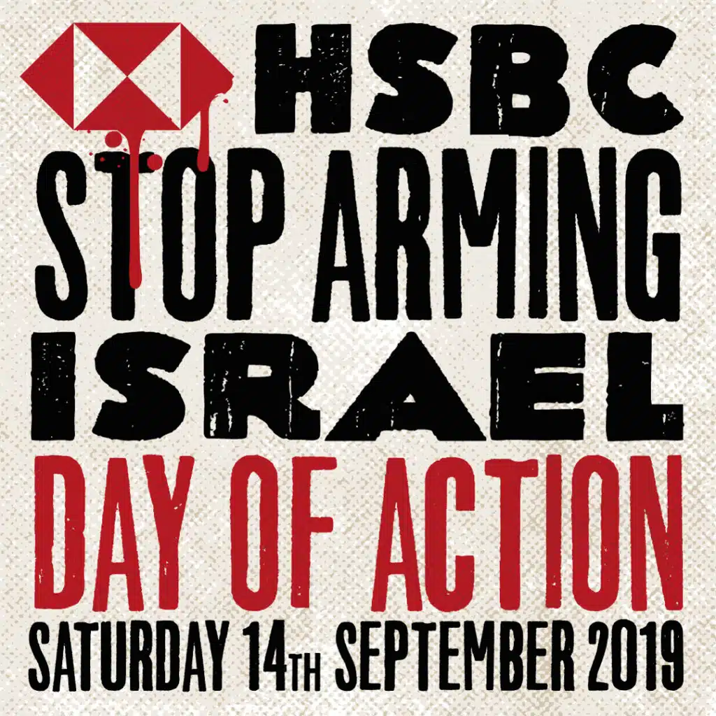 HSBC #StopArmingIsrael | National Day of action