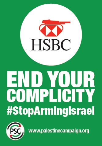 HSBC - End your complicity Protest
