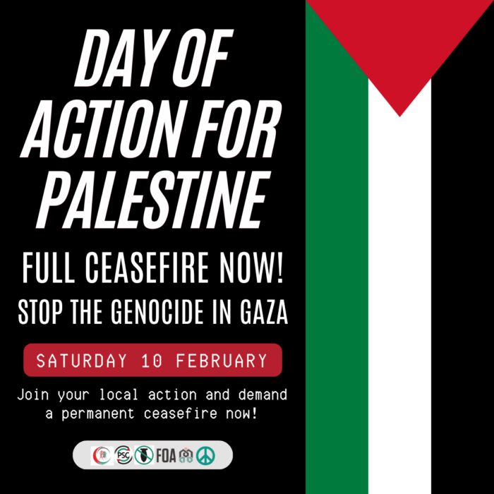 Day of Action for Palestine - Stop the Genocide in Gaza