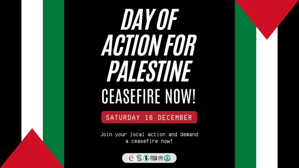 Day of Action for Palestine - 16 December