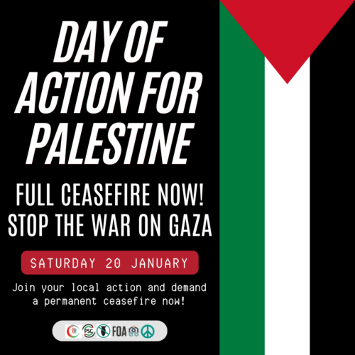 Day of Action for Palestine - 20 January