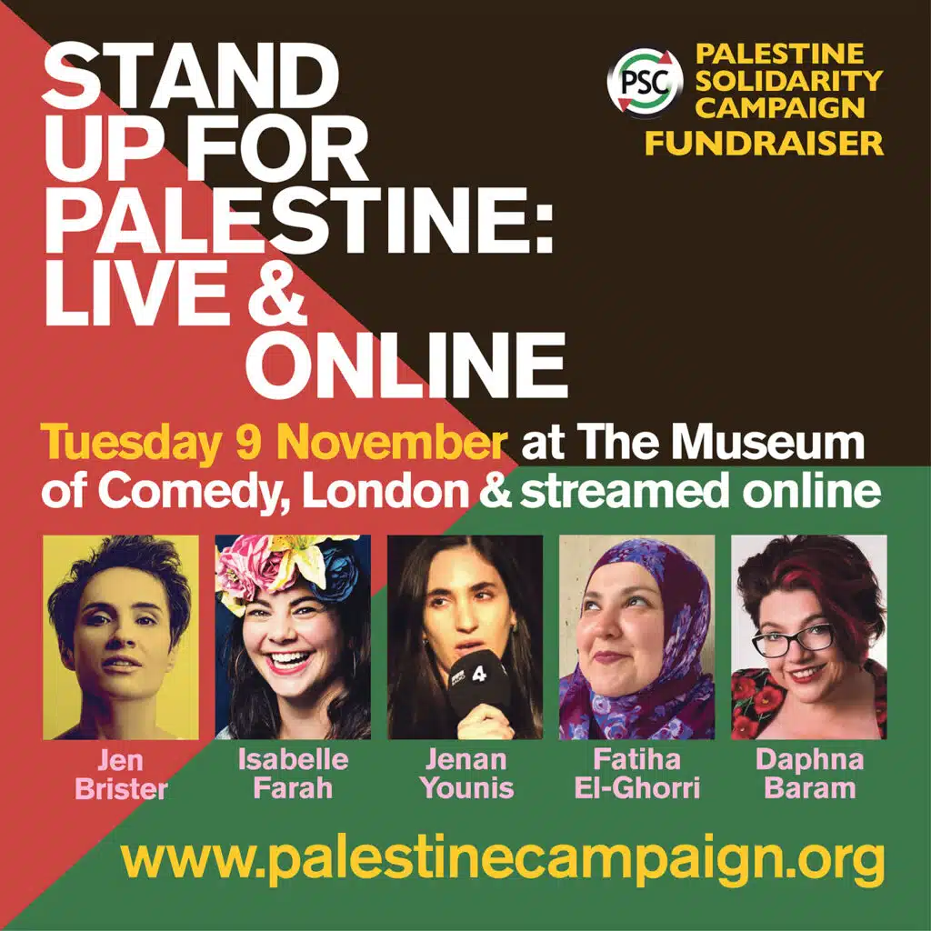 Stand Up for Palestine - Live and Online