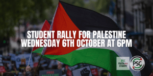 STUDENT RALLY FOR PALESTINE