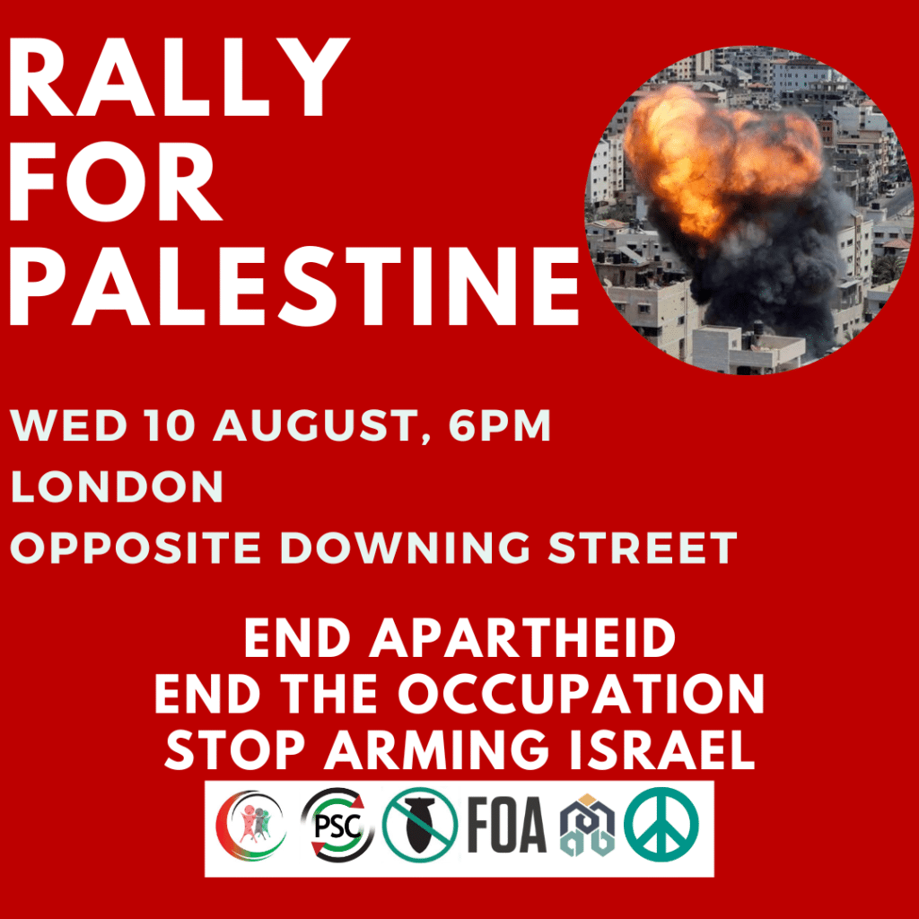 RALLY FOR PALESTINE
