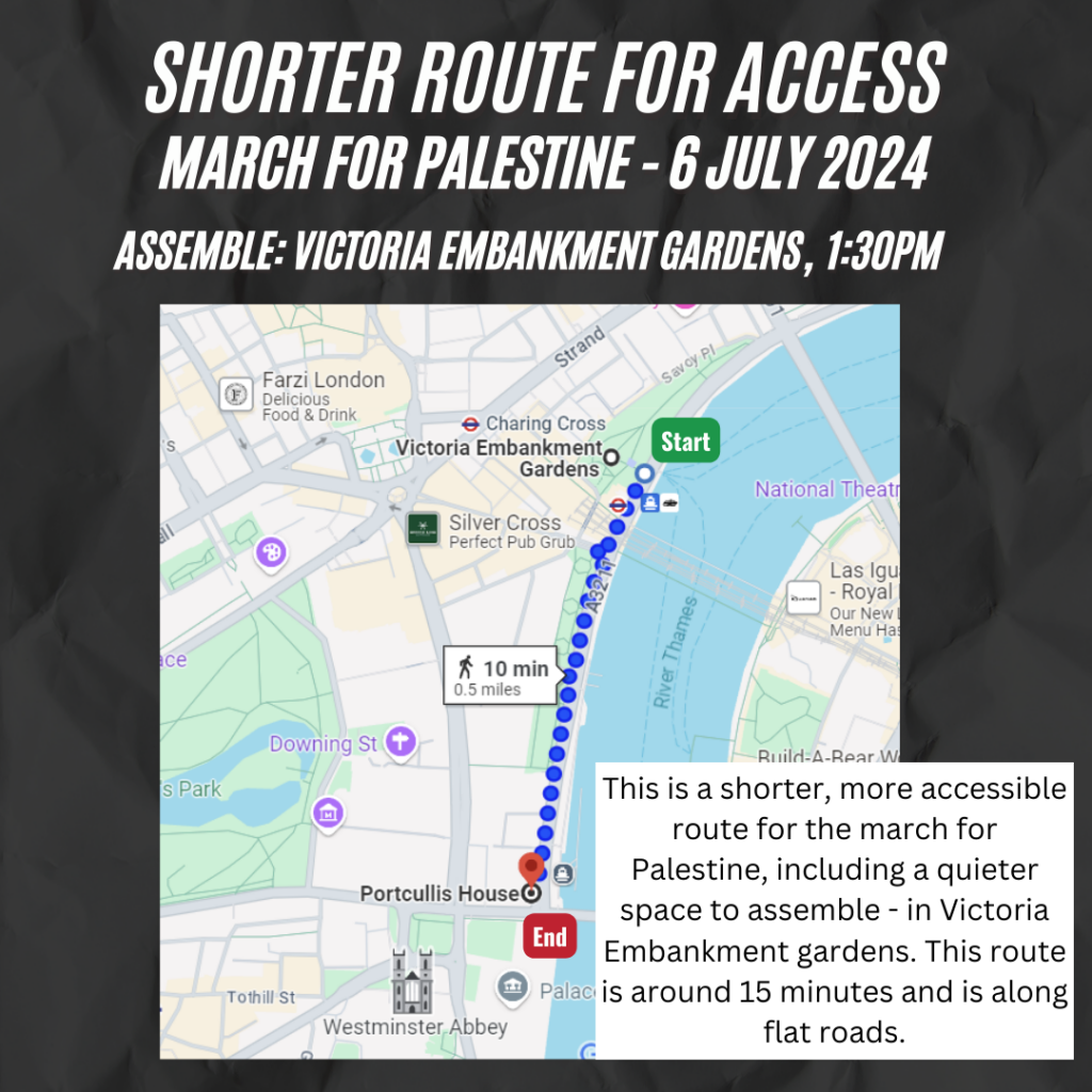 July 6 National March for Palestine - Palestine Solidarity Campaign