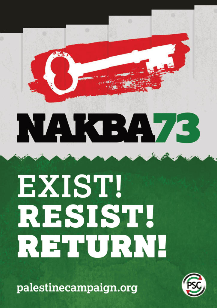 #Nakba73: National Day of Action