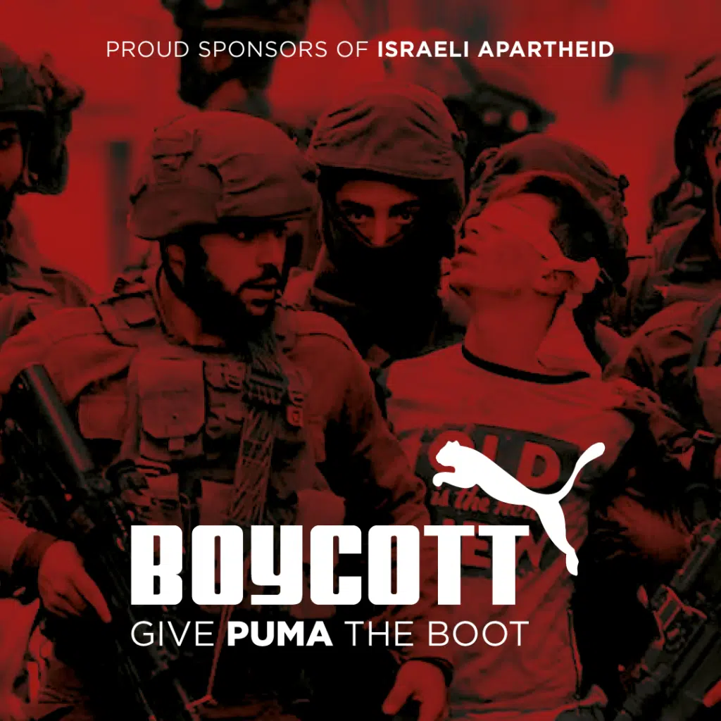 Luton PSC: Boycott PUMA Action